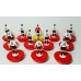 Subbuteo Andrew Table Soccer Austria 1934 World Cup Team on Hasbro Bases